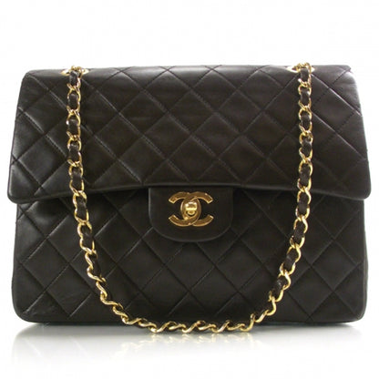 Chanel Lambskin Medium Double Flap Brown 1 of 13