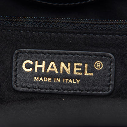 Chanel Caviar Small Studded Deauville Tote Black 6 of 9