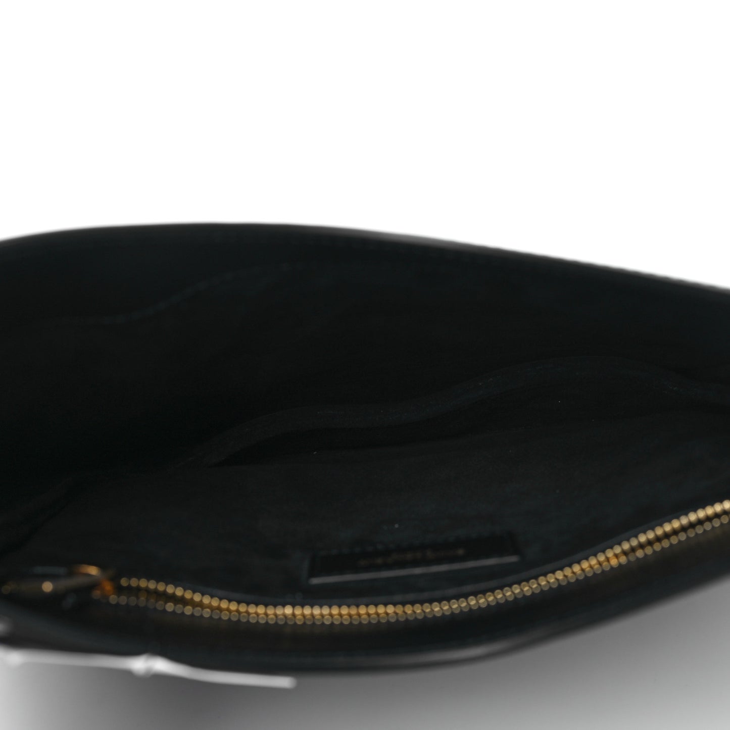 Patent Calfskin Sadie Shoulder Bag Black