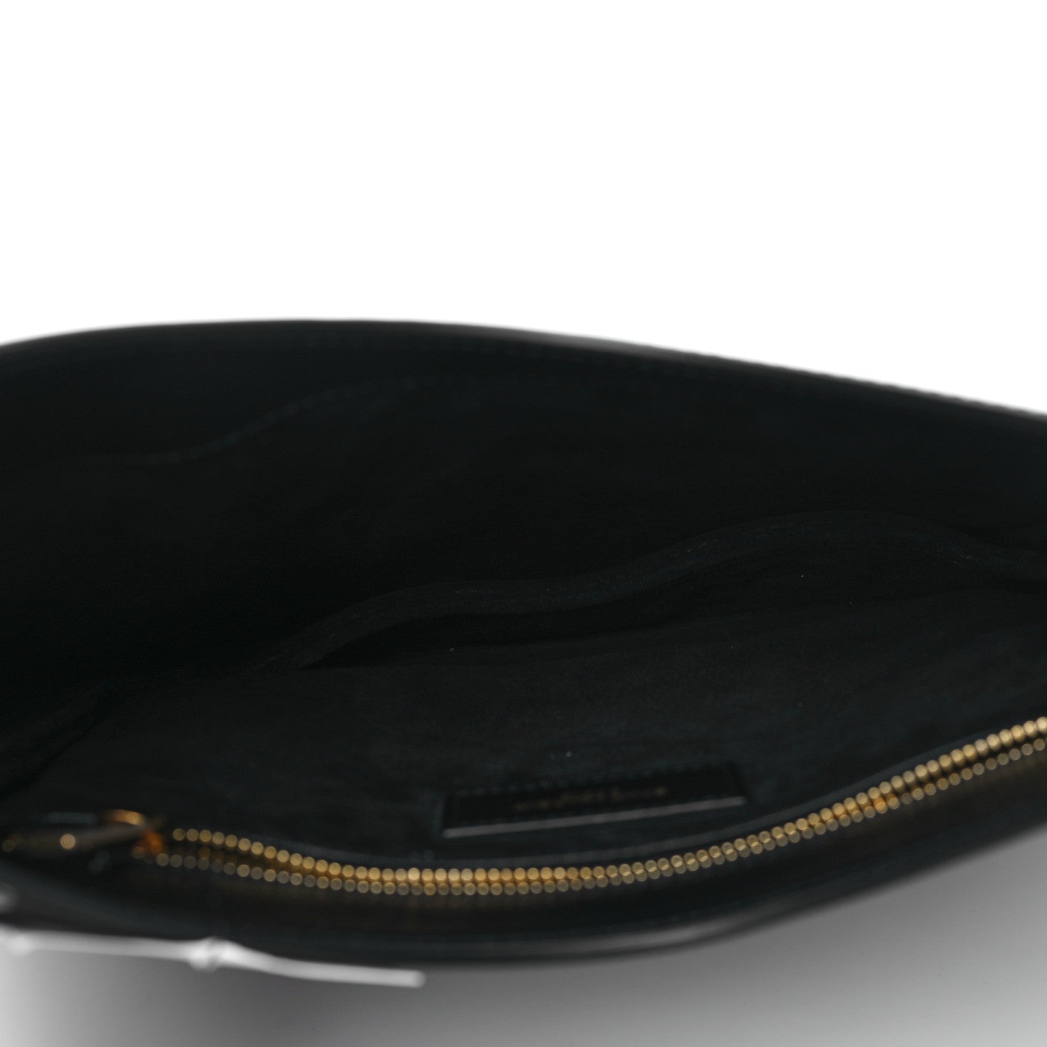 Saint Laurent Patent Calfskin Sadie Shoulder Bag Black 5 of 10