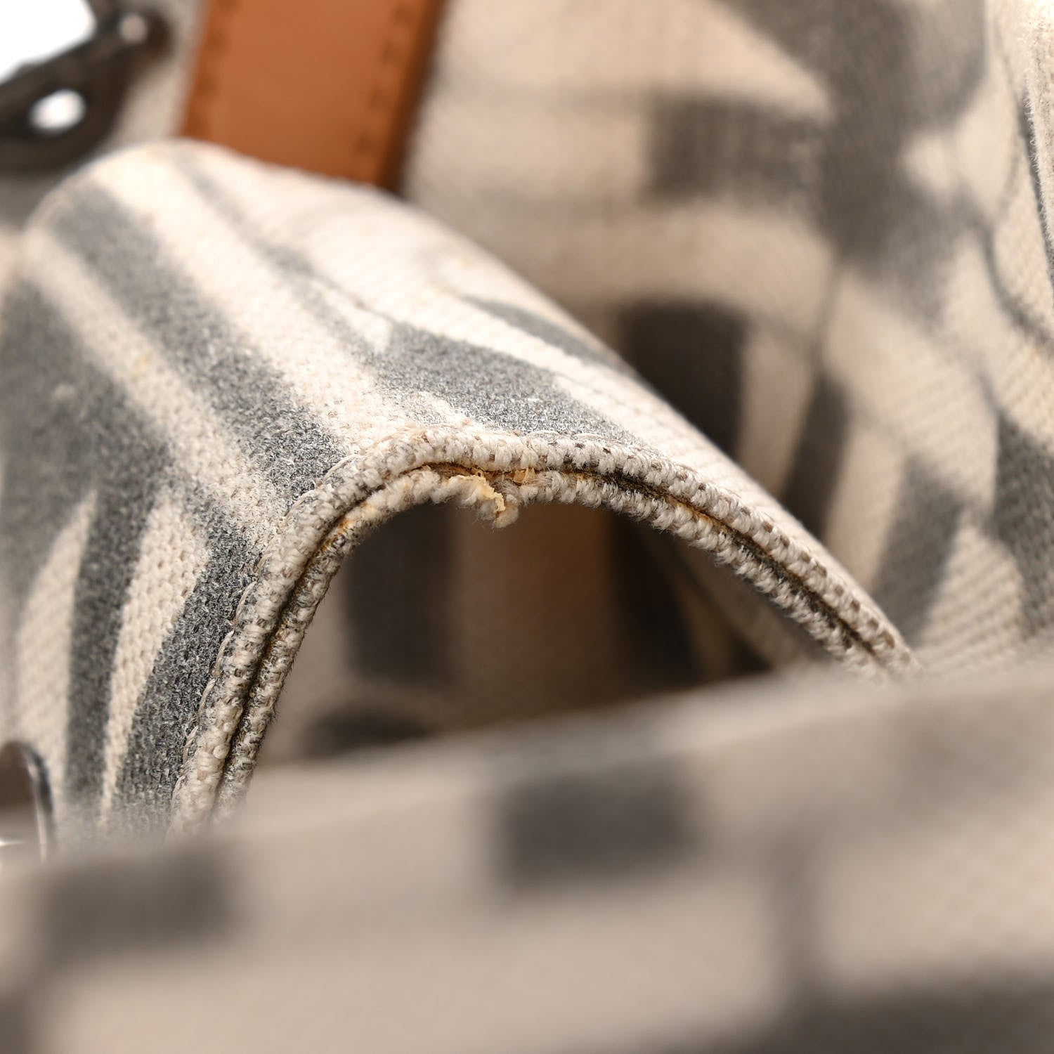 Chanel Canvas Large Iliad Shopping Tote Beige 14 of 15