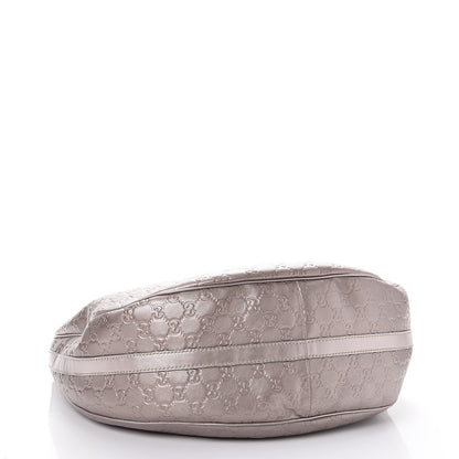 Gucci Metallic Guccissima Large GG Twins Hobo Mauve 4 of 9