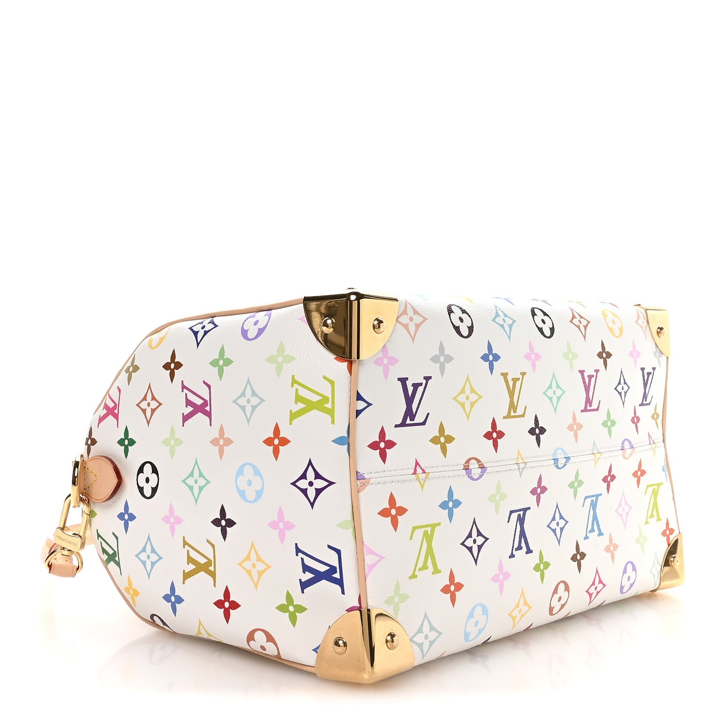 LV X TM Monogram Multicolor Speedy Soft 30 White