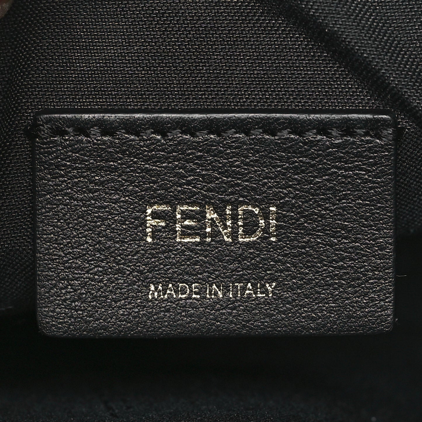 Vitello Century Bi-Color FF 1974 Embossed Mini Camera Case Maya Black