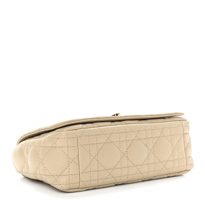 Christian Dior Calfskin Cannage Small Caro Bag Beige 4 of 10