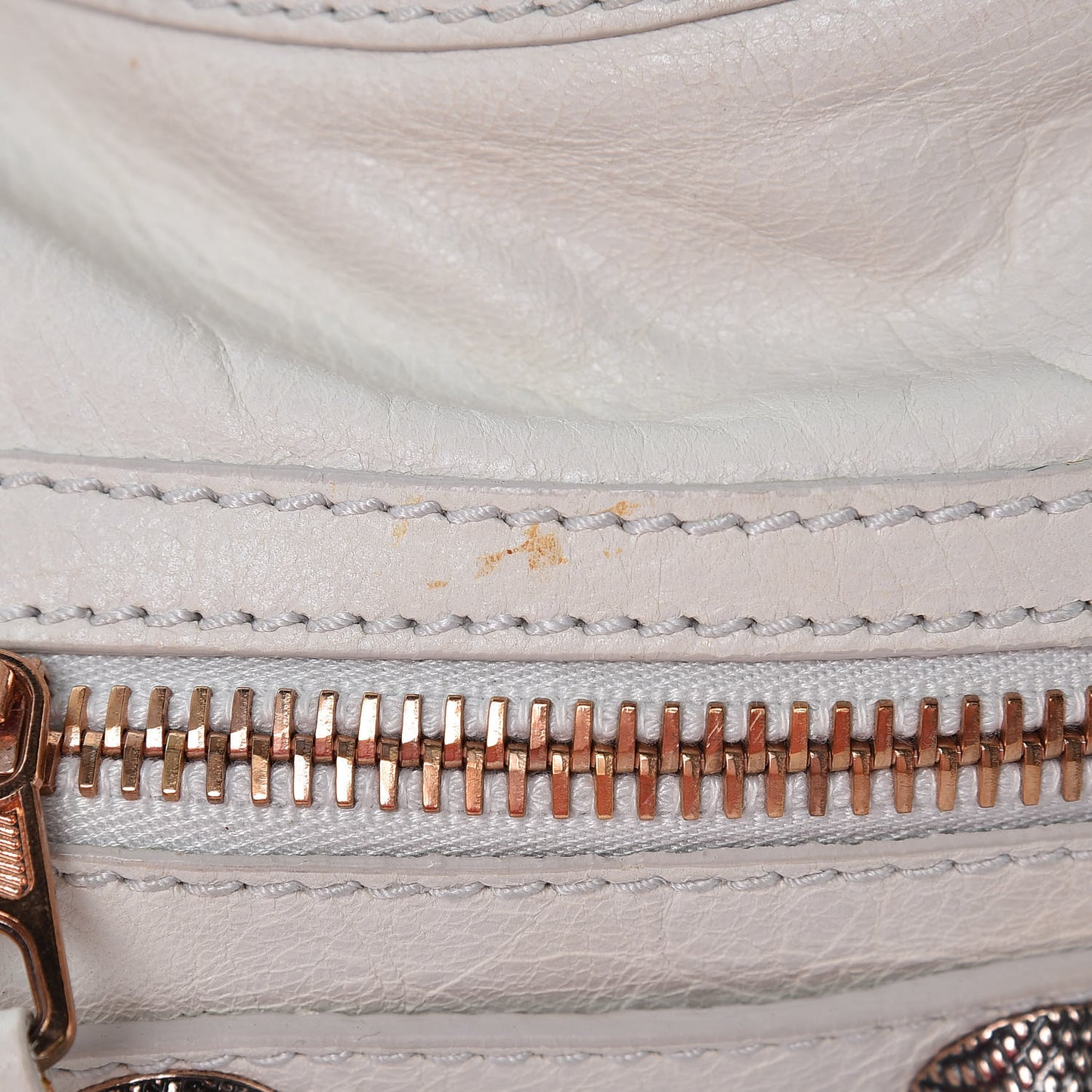 Agneau Giant 21 Rose Gold Hardware City White Light