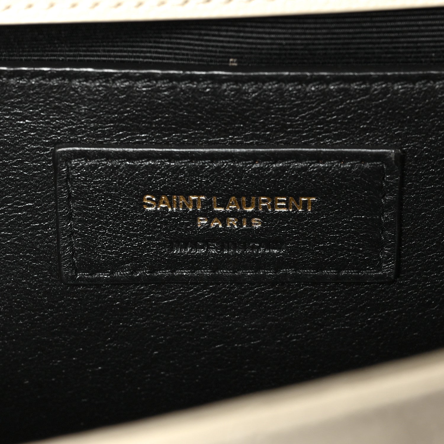 Saint Laurent Grain De Poudre Textured Mixed Matelasse Medium Triquilt Monogram Satchel Porcellana 6 of 10