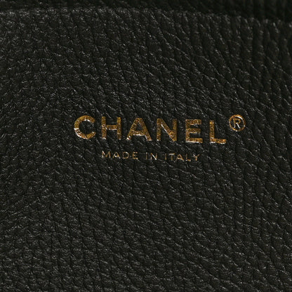 Chanel Grained Calfskin Suede Urban Essentials Large Shopping Bag Dark Beige Black Dark Beige Black 8 of 20