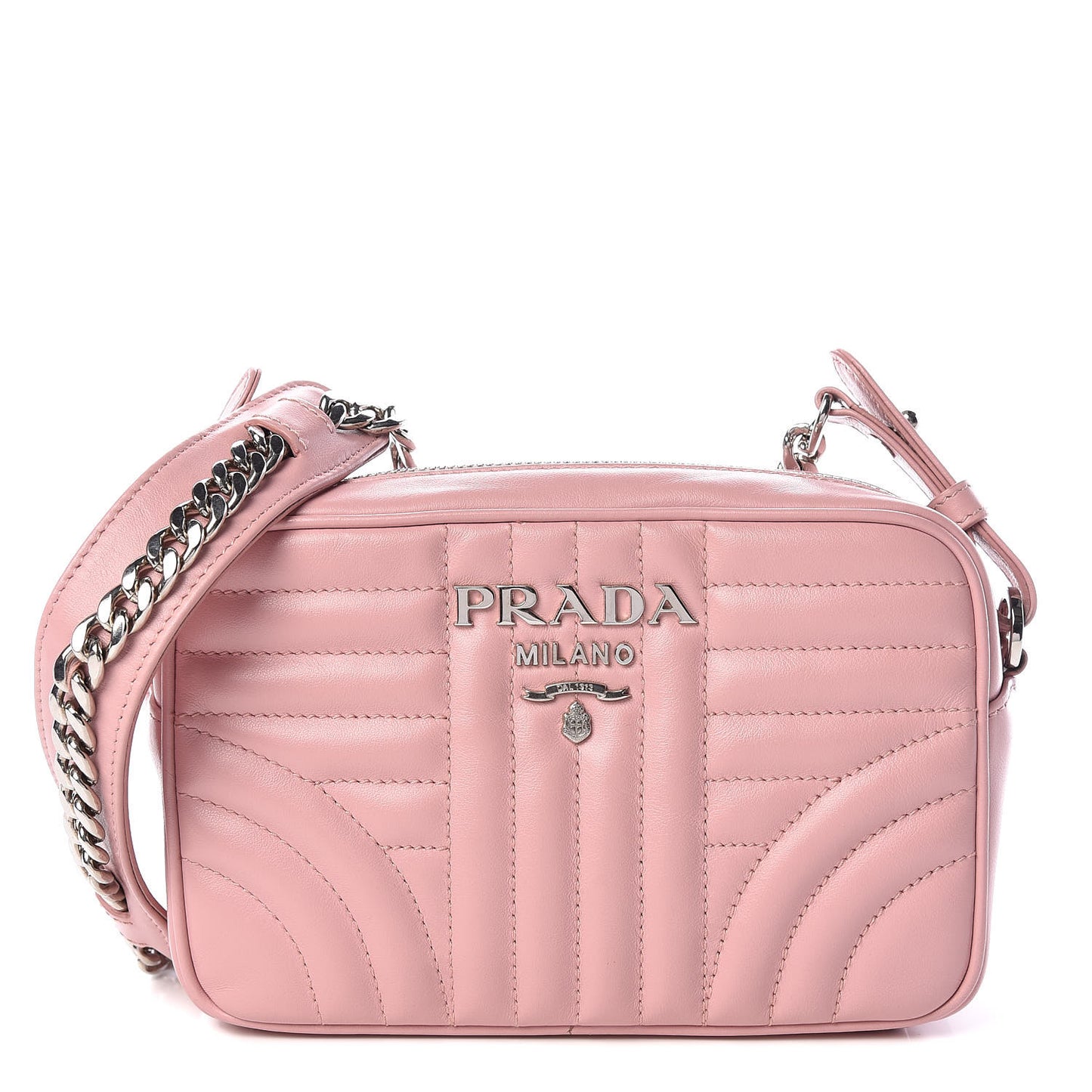 Soft Calfskin Diagramme Crossbody Bag Pesco
