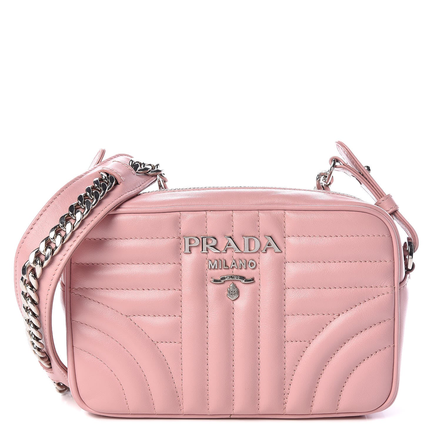 Prada Soft Calfskin Diagramme Crossbody Bag Pesco 1 of 12