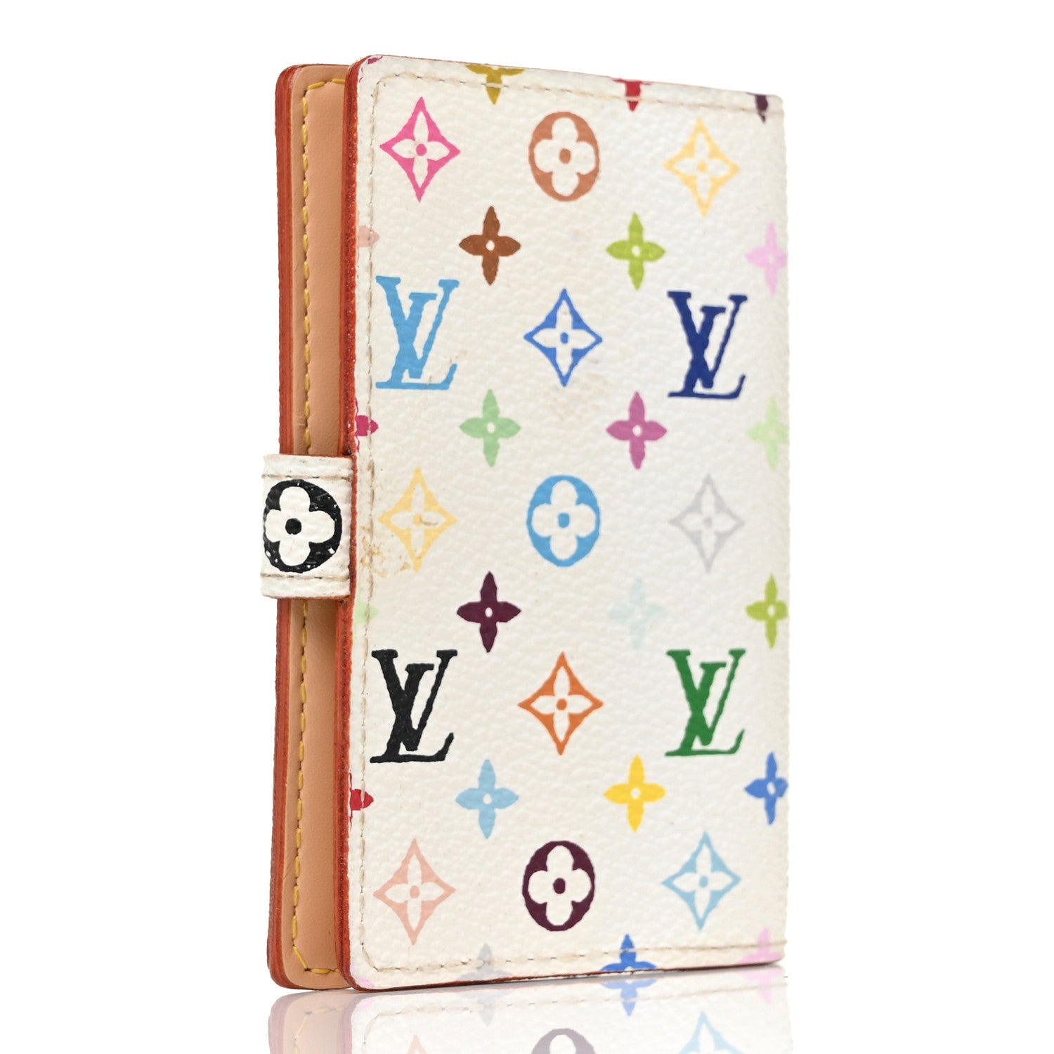 Louis Vuitton Monogram Multicolor Carnet de Bal Mini Agenda Cover White 3 of 8
