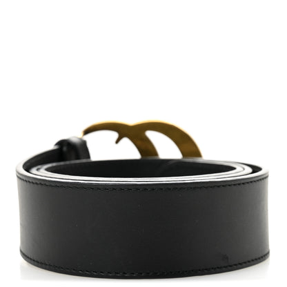 Gucci Calfskin Double G 40mm Belt 80 32 Black 2 of 5