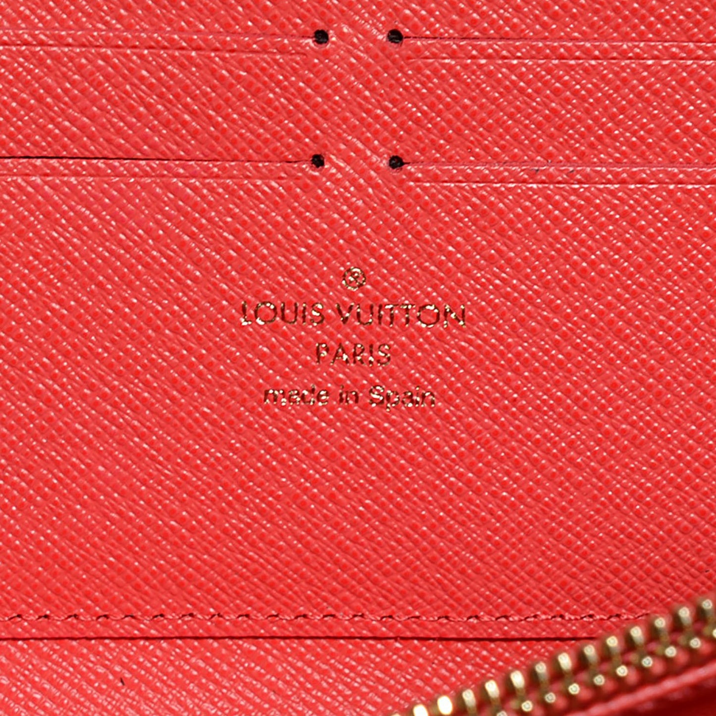 Damier Ebene 2015 Christmas Animation Zippy Wallet Poppy