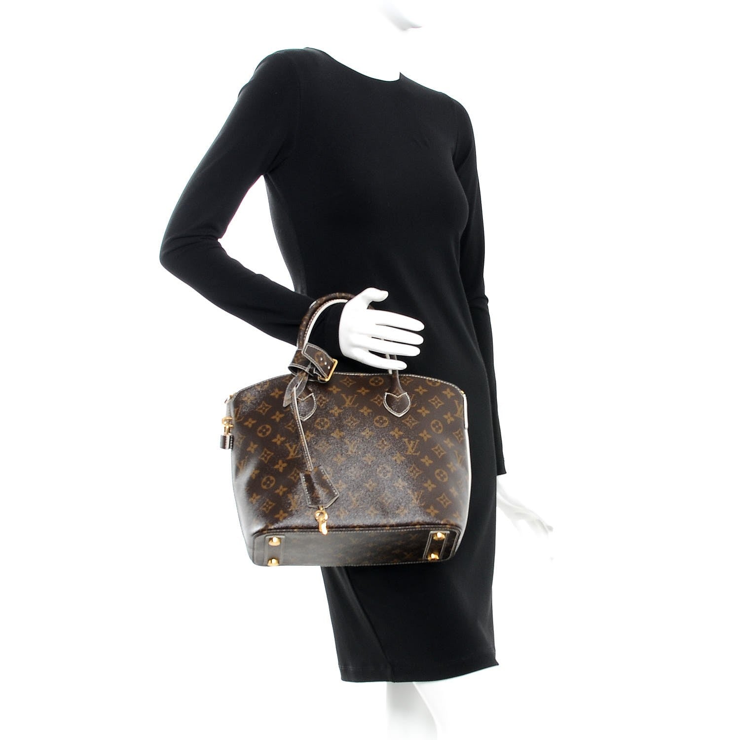 Louis Vuitton Monogram Shine Fetish Lockit 2 of 7