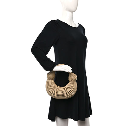 Bottega Veneta Nappa Mini Tubular Double Knot Porridge 2 of 9