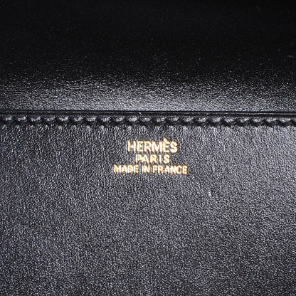 Hermes Box Medor 23 Clutch Black 6 of 8