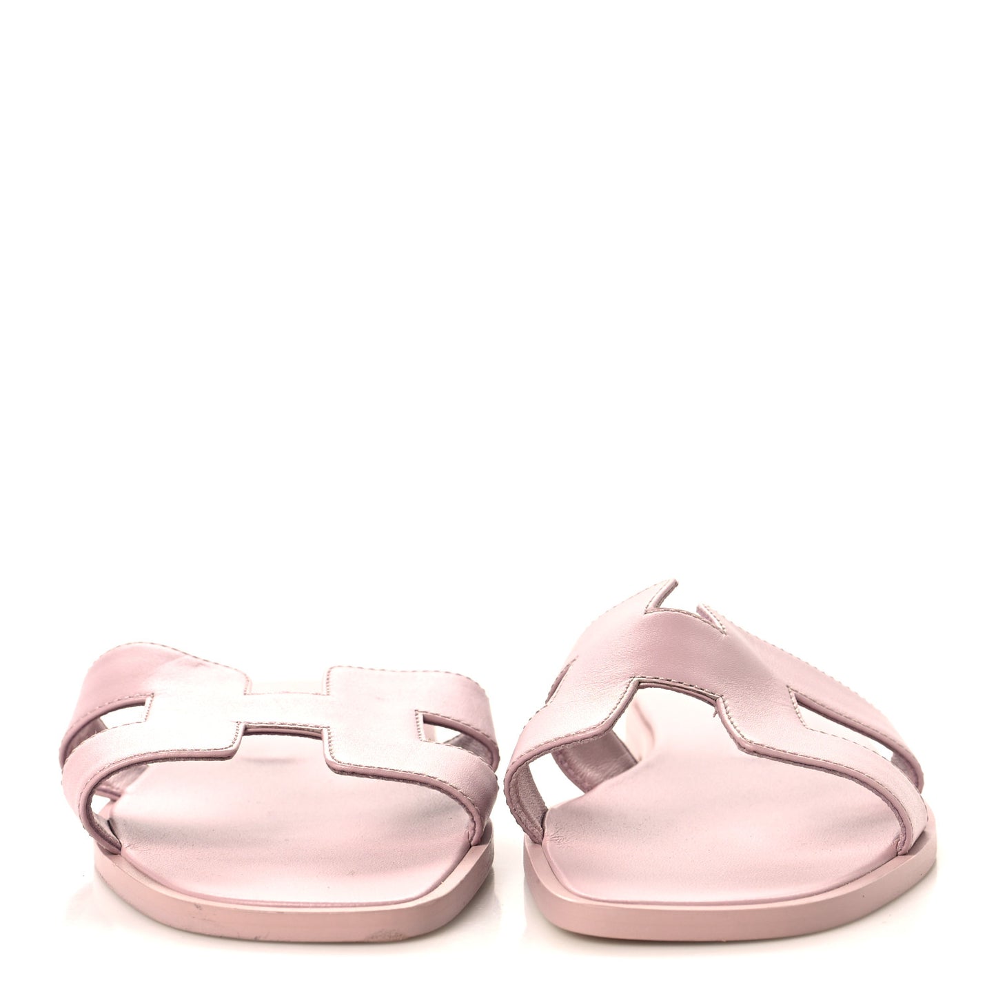 Calfskin Oran Sandals 37 Rose Cancan