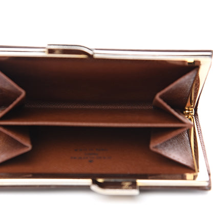 Louis Vuitton Monogram French Kiss Lock Coin Purse 4 of 7