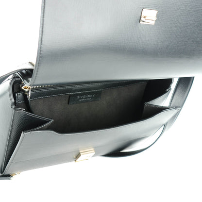 Givenchy Textured Calfskin Medium Pandora Box Crossbody Bag Black 5 of 7