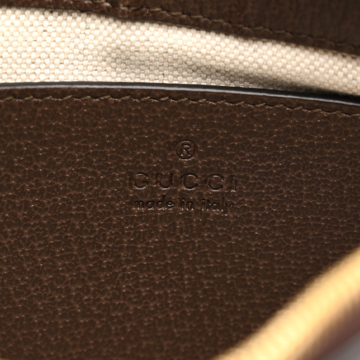 Gucci GG Supreme Monogram Textured Dollar Calfskin Web Small Ophidia GG Handbag Beige Ebony New Acero 6 of 12