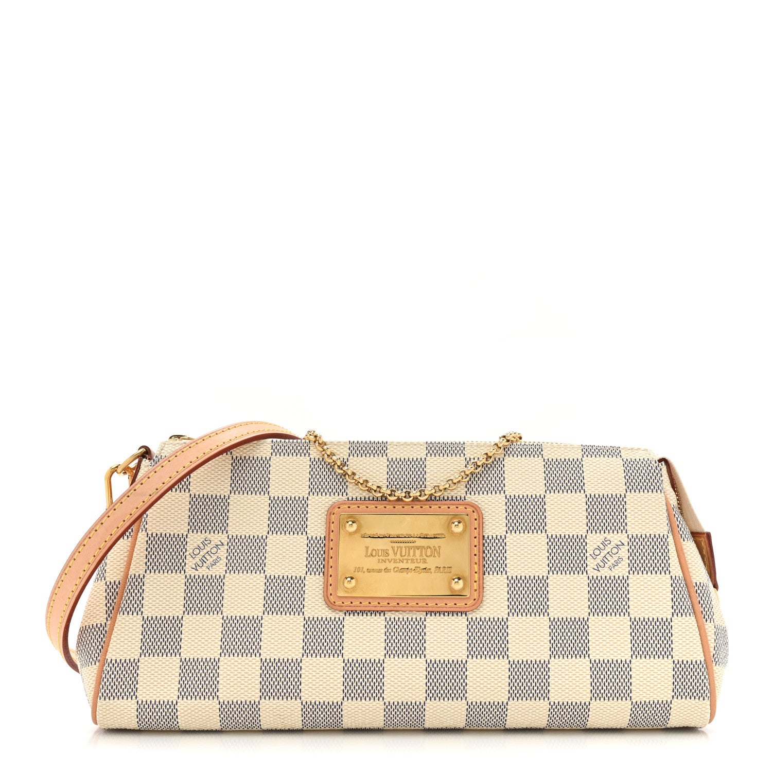 Louis Vuitton Damier Azur Eva Clutch 1 of 10