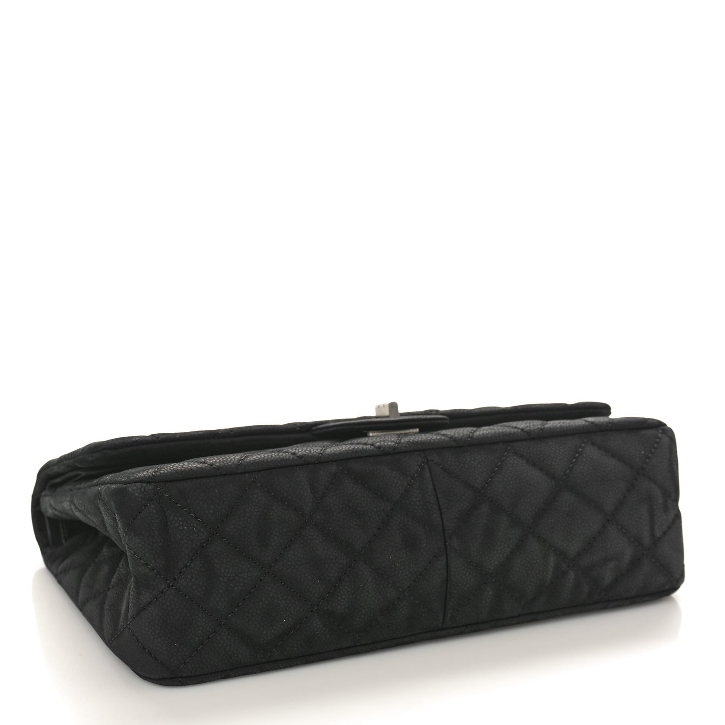 Iridescent Caviar Quilted 2.55 Reissue 227 Flap Black
