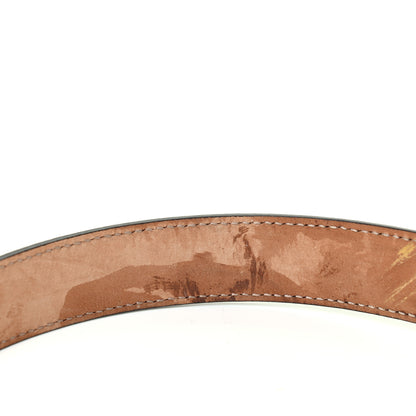 Gucci Calfskin Framed Double G Belt 100 40 Black 6 of 6