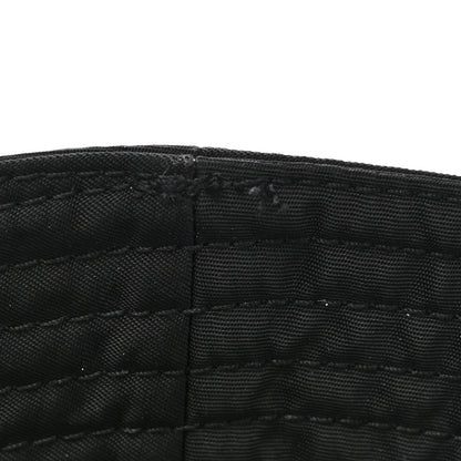 Prada Re-Nylon Metal Triangle Logo Womens Bucket Hat S Black 9 of 9