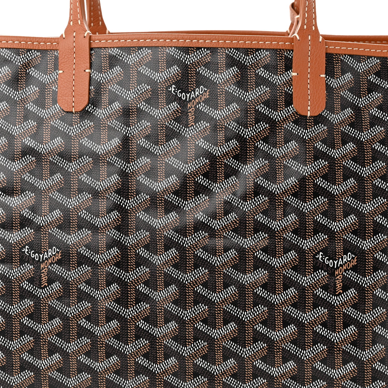 Goyard Goyardine Saint Louis PM Black Gold 8 of 10