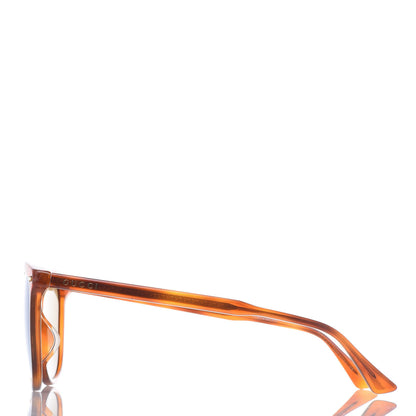 Gucci Acetate Square Frame Sunglasses GG0196SK Tortoise 3 of 9