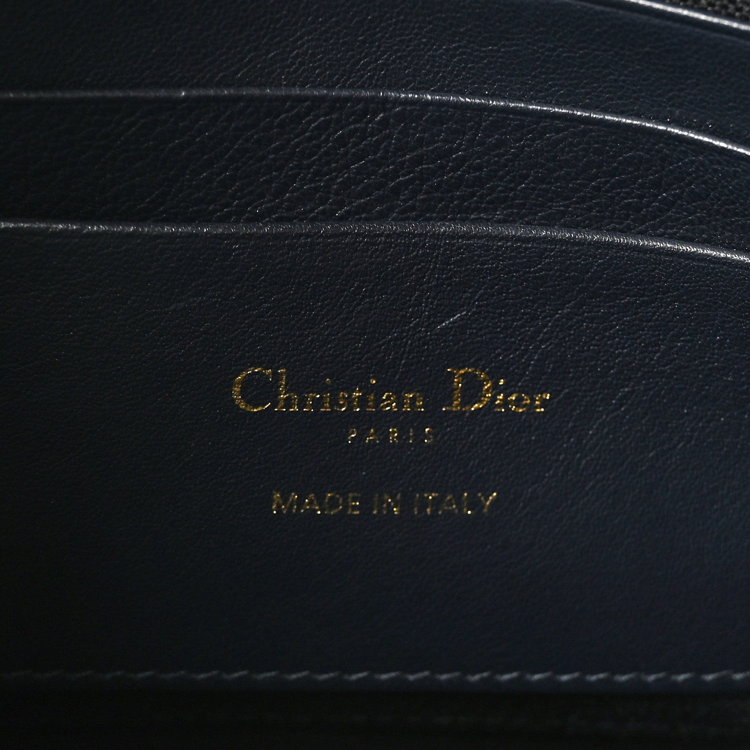 Christian Dior Oblique 30 Montaigne Pouch Blue 6 of 8