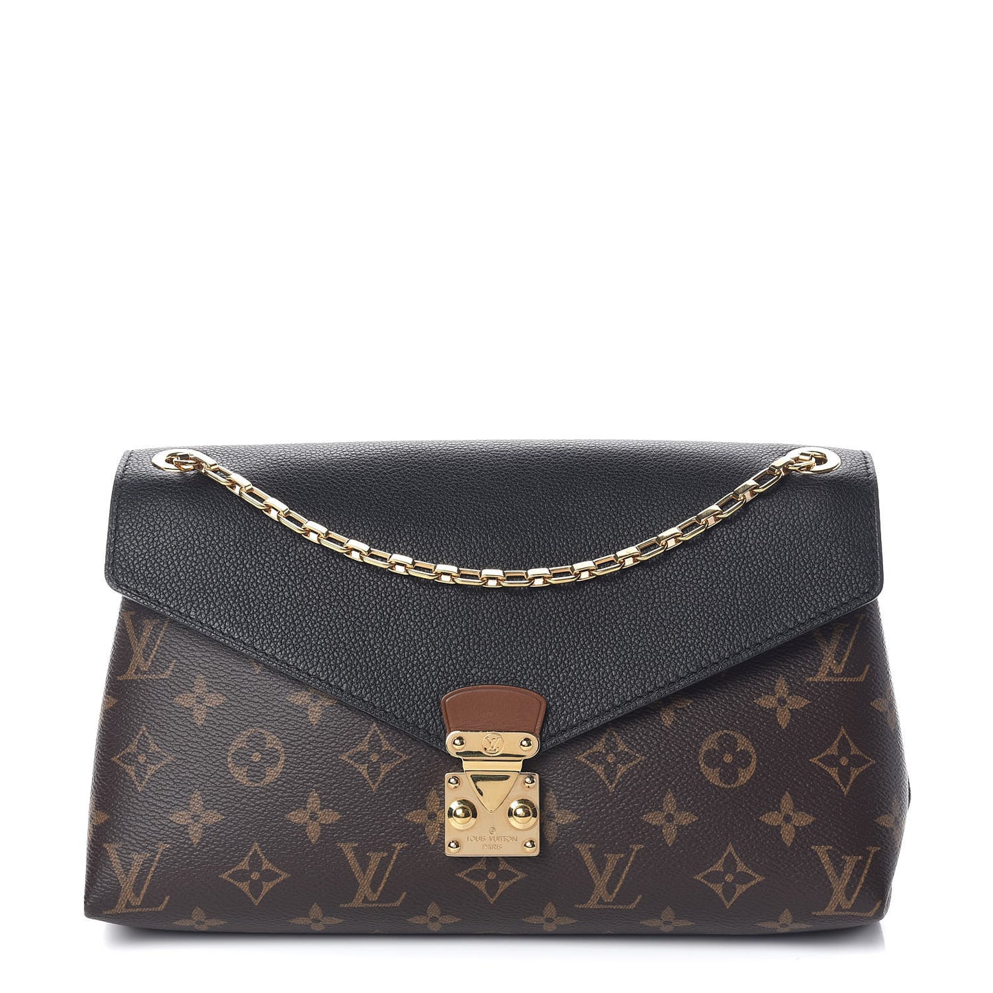 Monogram Pallas Chain Black