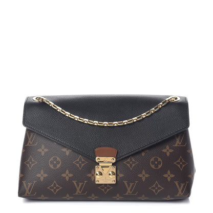 Louis Vuitton Monogram Pallas Chain Black 1 of 11