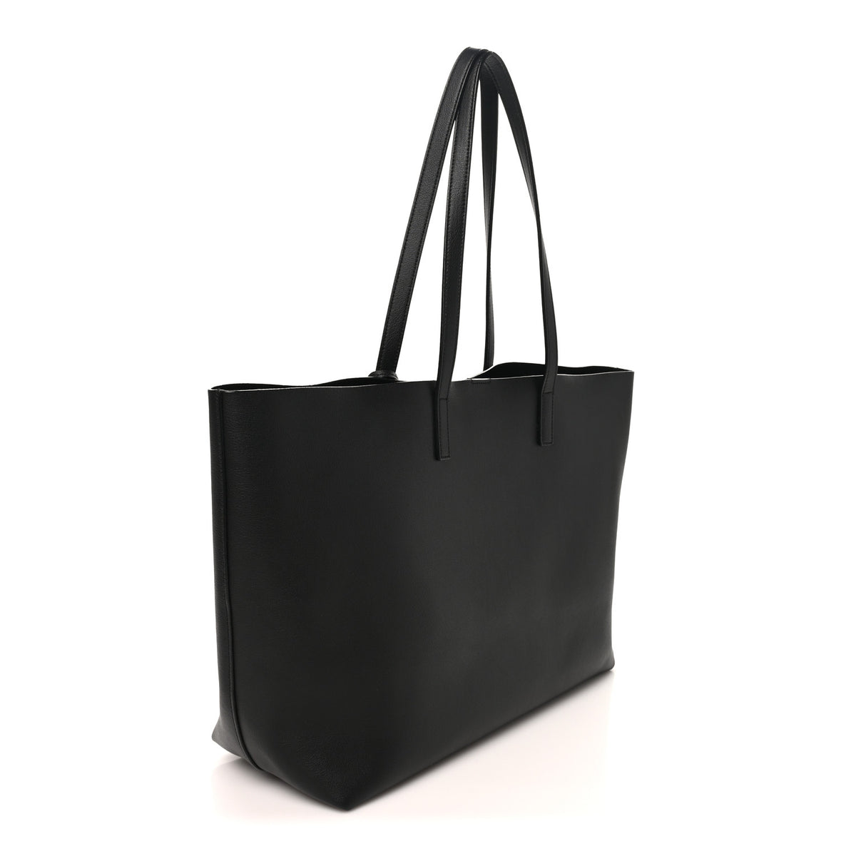 Saint Laurent Calfskin Large Shopping Tote Black 4 of 11