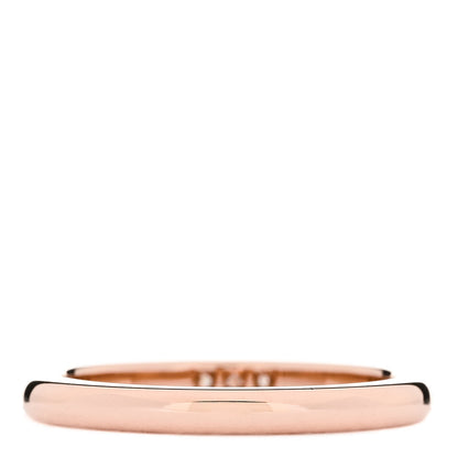 Tiffany 18K Rose Gold Diamond 2mm Classic Wedding Band Ring 47 4 3 of 5