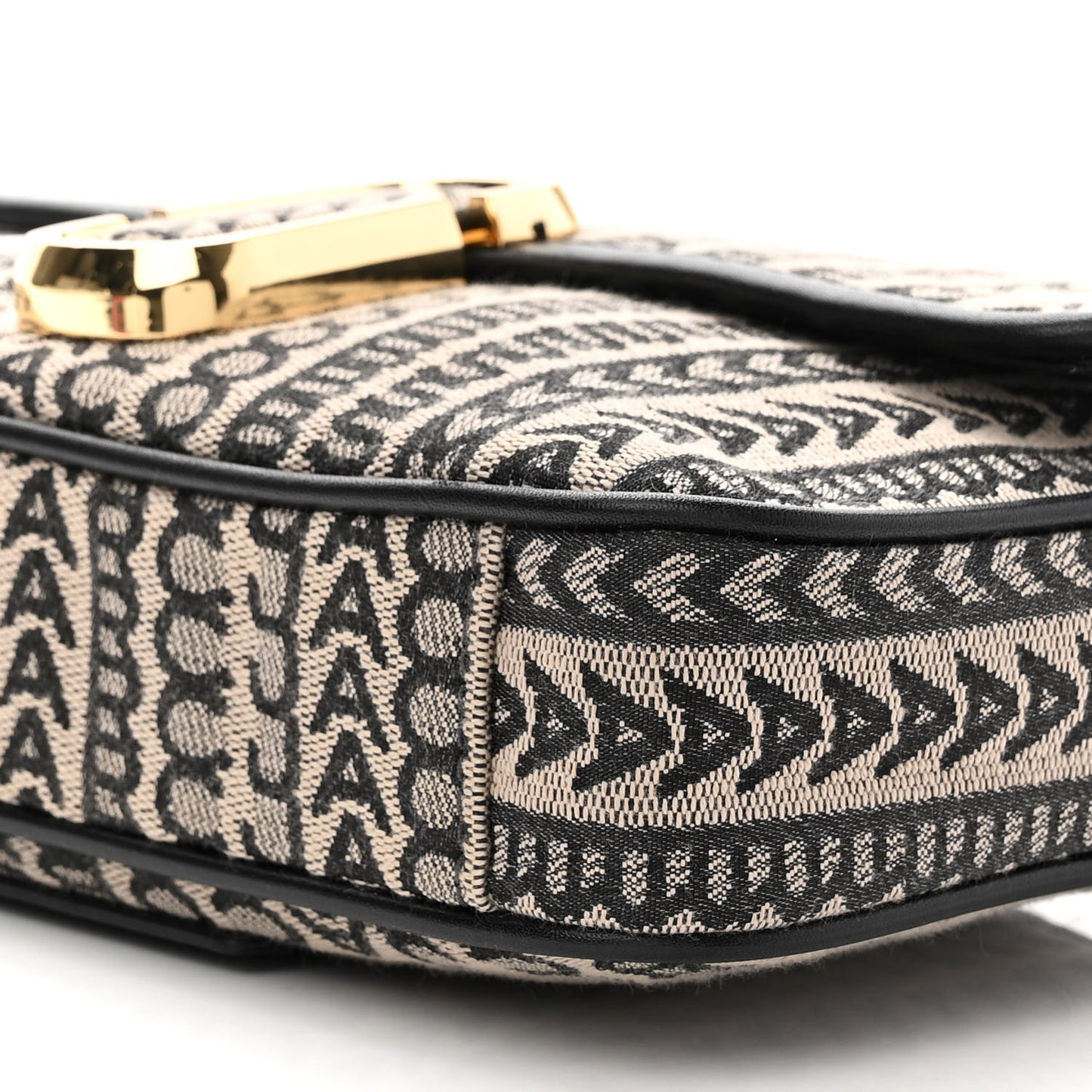 Cotton Jacquard The Monogram J Marc Shoulder Bag Beige Multi