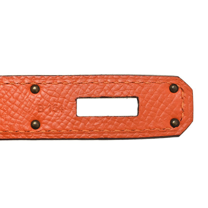 Hermes Epsom Birkin 35 Orange 7 of 12