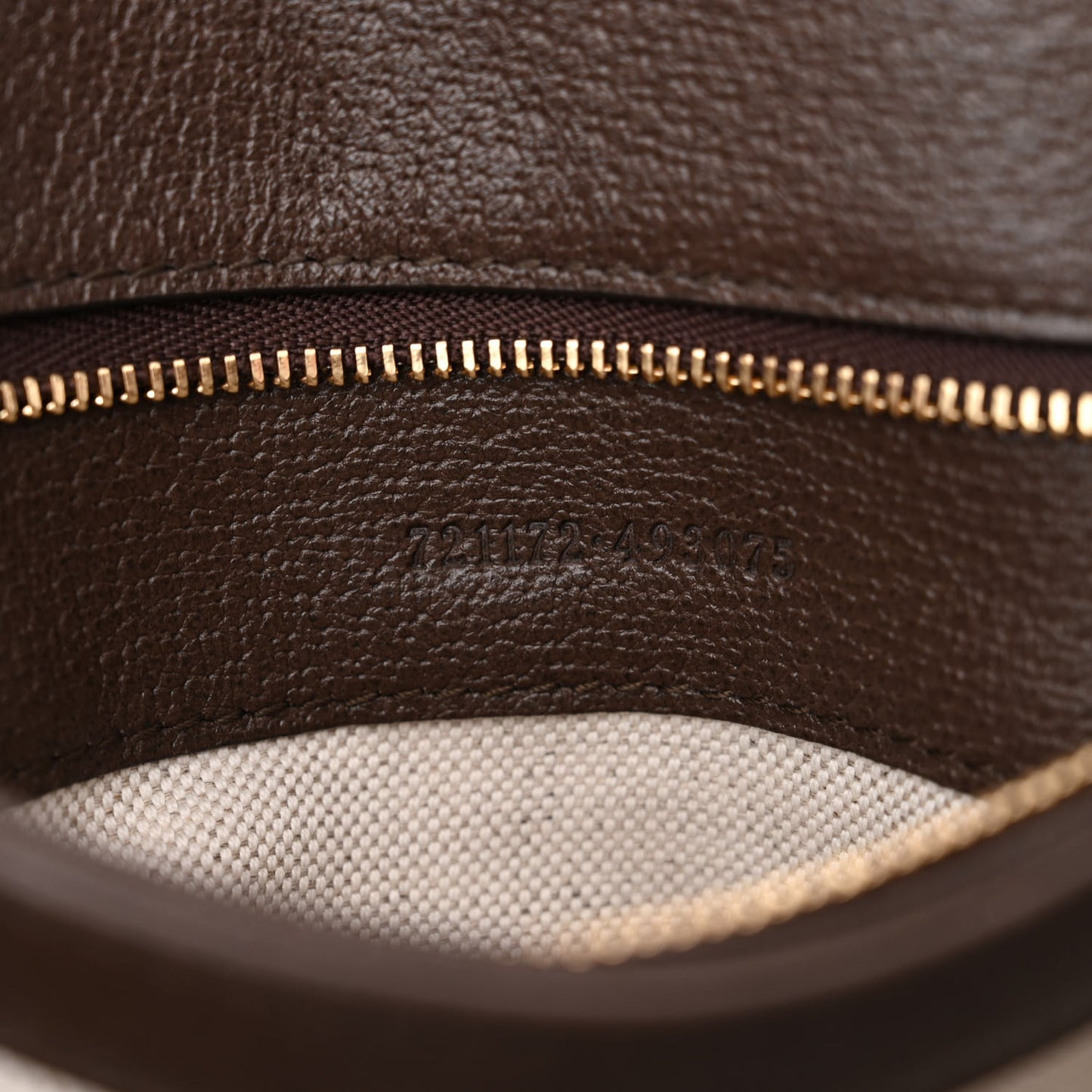 GG Supreme Monogram Textured Dollar Calfskin Web Medium Blondie Top Handle Shoulder Flap Bag Beige Ebony New Acero