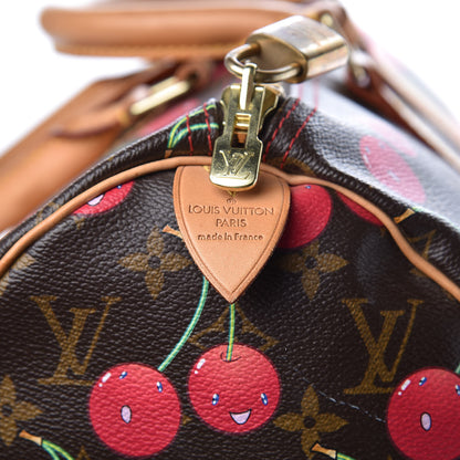 Louis Vuitton Monogram Cerises Keepall 45 7 of 18