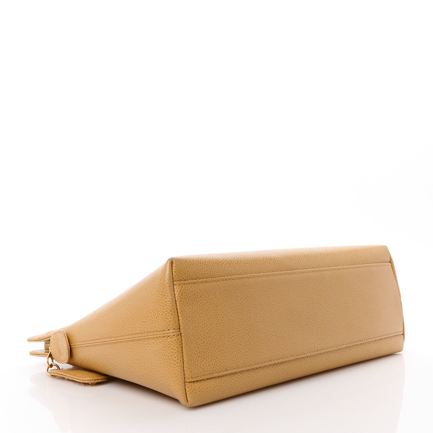 Caviar Shoulder Bag Beige