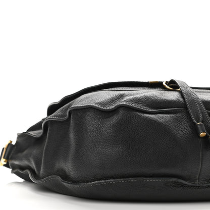 Chloe Calfskin Large Marcie Satchel Black 10 of 11