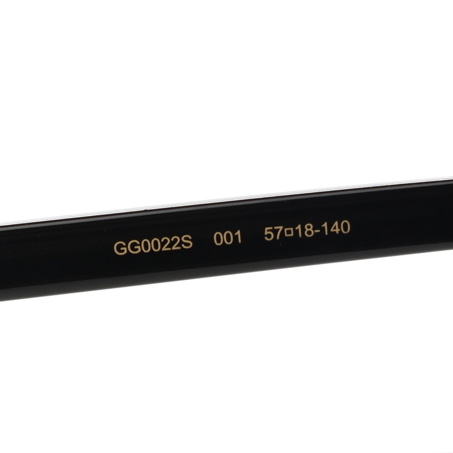 Acetate GG Sunglasses GG0022S Black