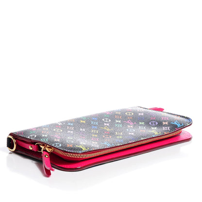 Louis Vuitton Monogram Multicolor Insolite Wallet Black Grenade 4 of 8