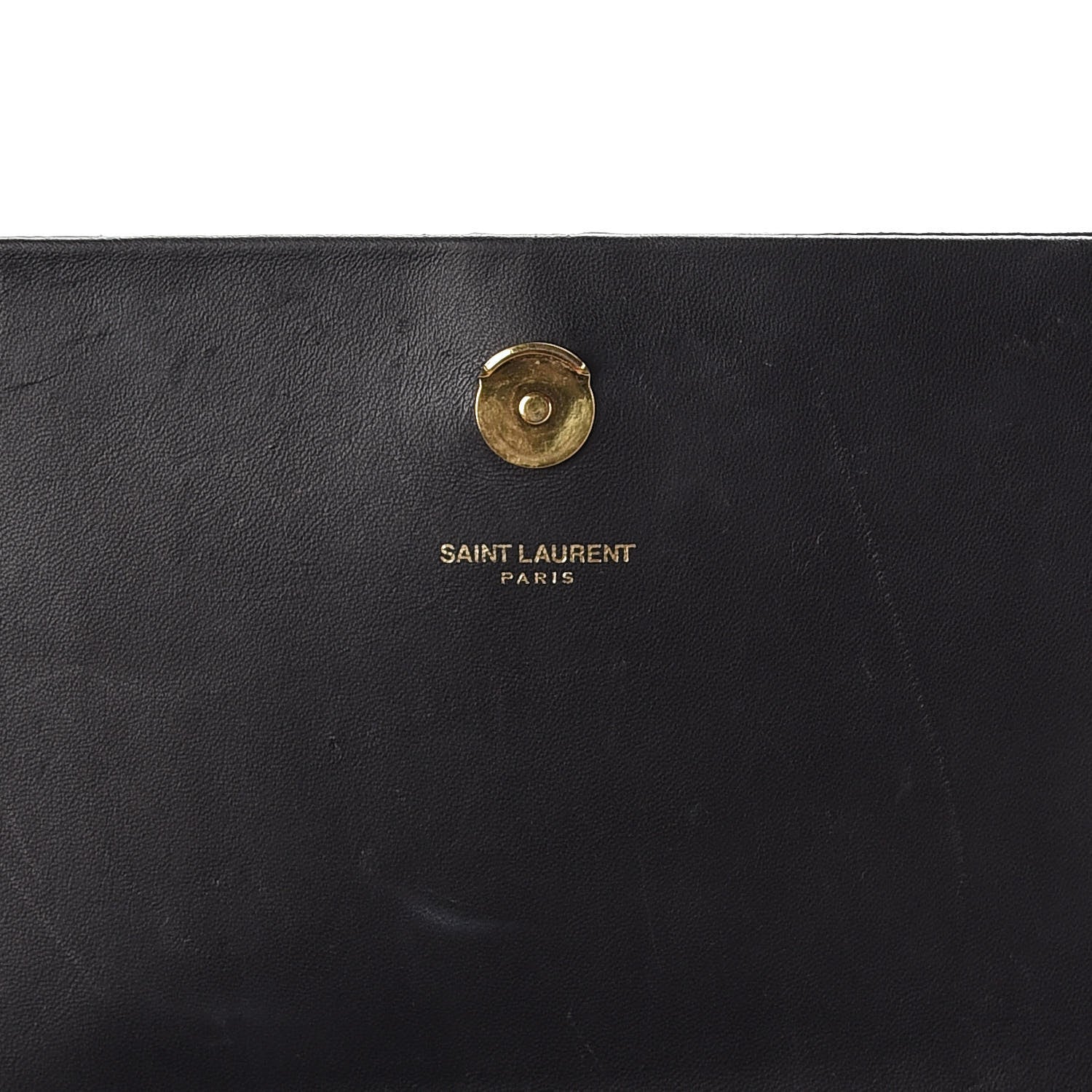 Saint Laurent Suede Medium Classic Monogram Kate Tassel Satchel Black 6 of 9