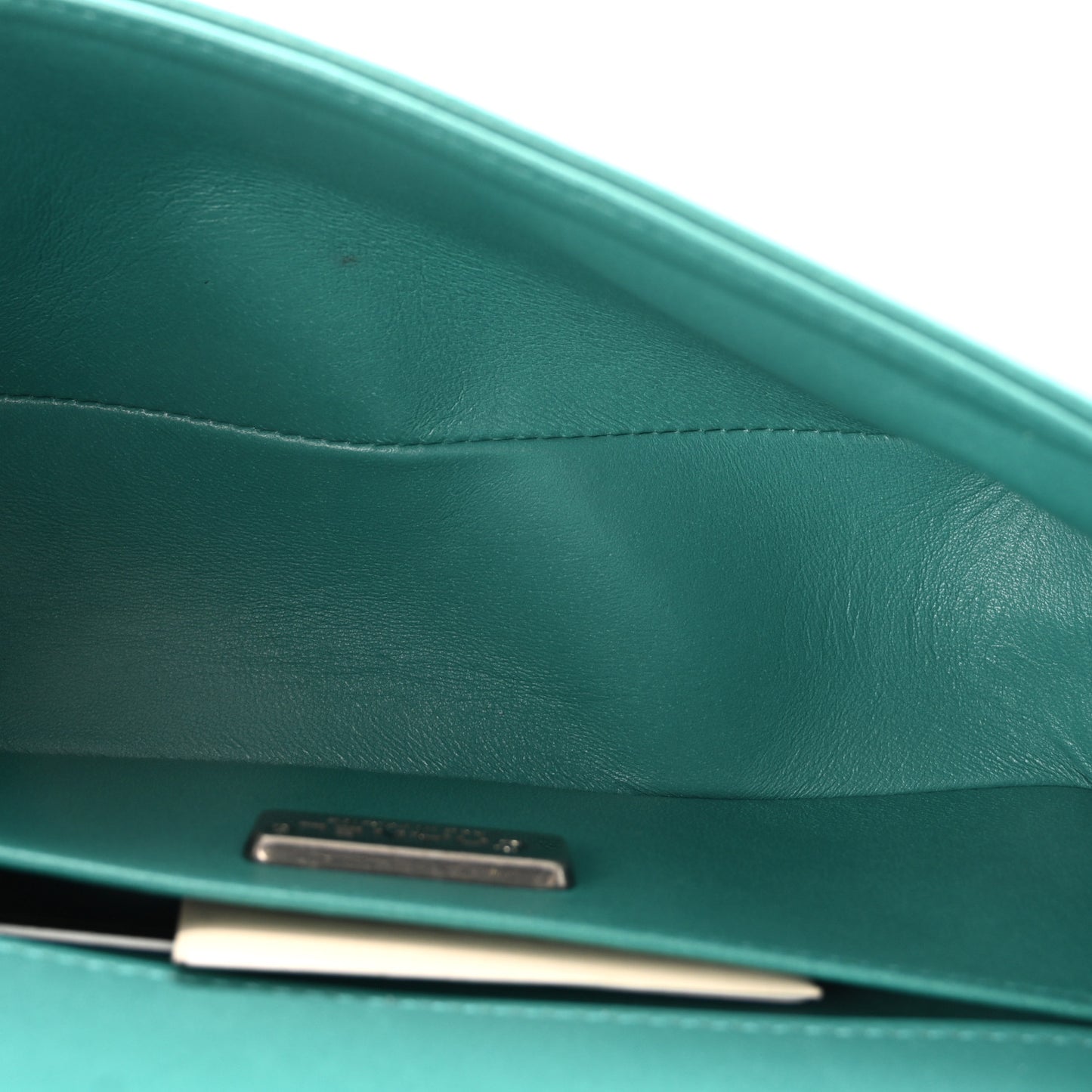 Galuchat Stingray Small Boy Flap Turquoise