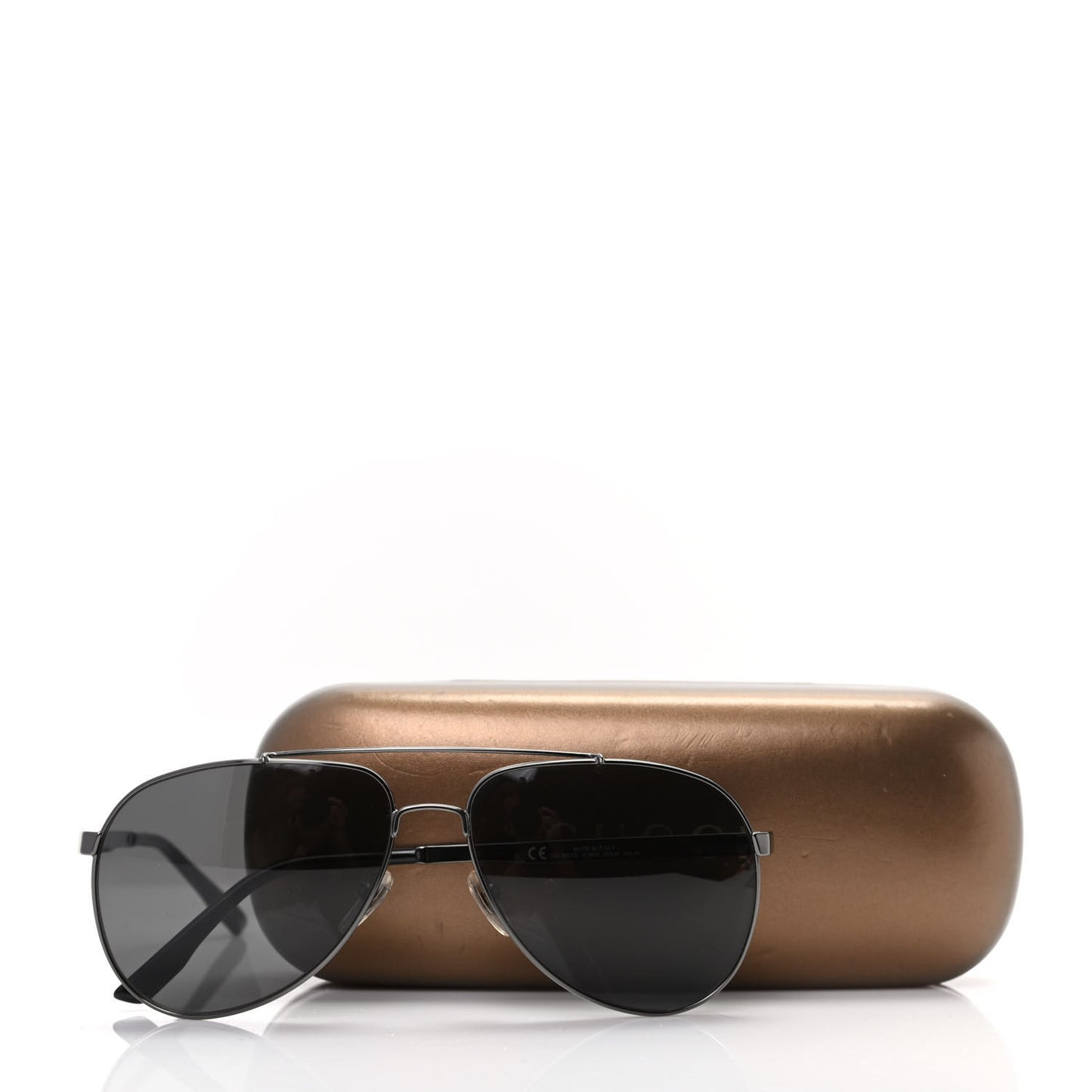 Metal Aviator Sunglasses GG 1912/S Black
