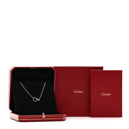 Cartier 18K Yellow Gold Interlocking LOVE Necklace 5 of 5