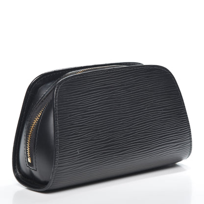 Louis Vuitton Epi Dauphine 17 Cosmetic Pouch Black 2 of 6