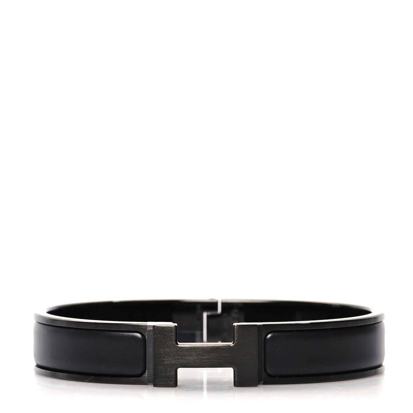 Matte Enamel Narrow Clic Clac HH Bracelet T5 So Black