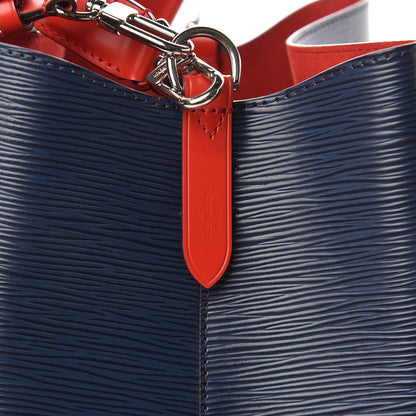 Louis Vuitton Epi Neonoe Indigo Coquelicot 9 of 11
